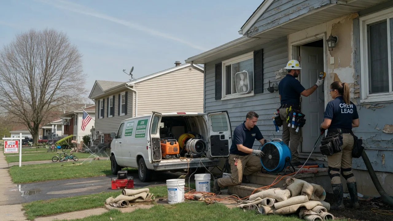 Flood Cleanup in China Village, ME near me